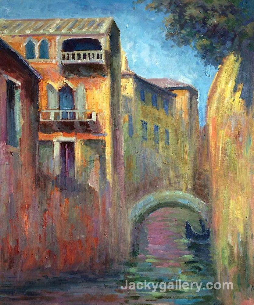 Venice, Rio della Salute by Claude Monet paintings reproduction